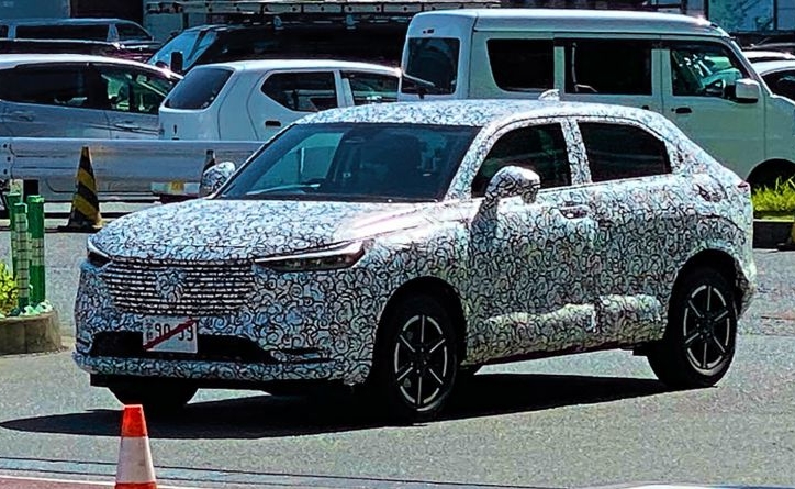 Honda HR-V 2021 lộ diện thiết kế mới, đối đầu Hyundai Kona
